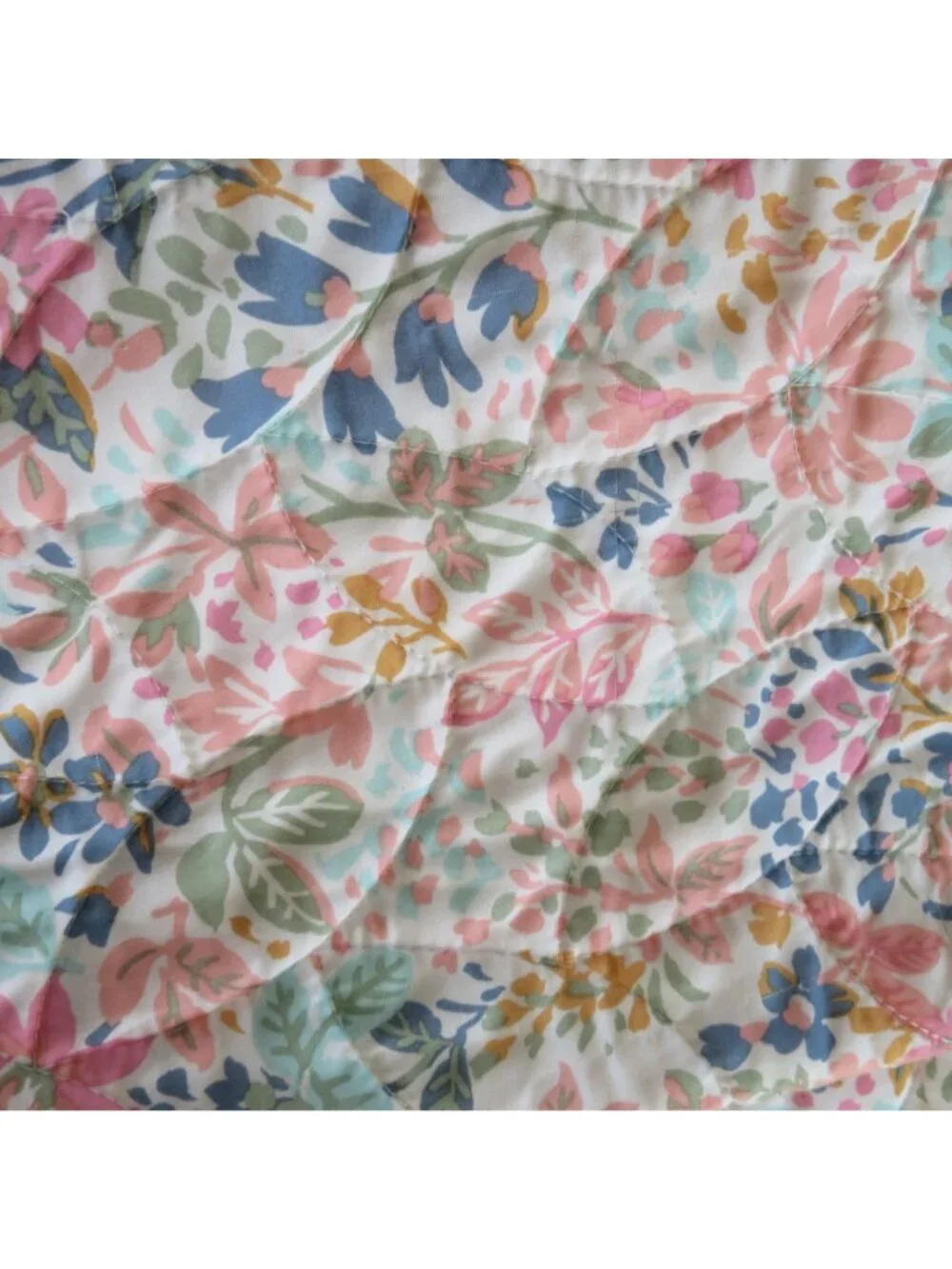 Laura Ashley Floral Reversible Quilt 96